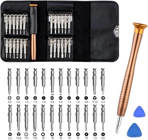 THEMISTO - built with passion 27 in 1 Precision Screwdriver Set Multi Pocket Repair Tool Kit for Mobiles, Laptops, Electronics view 2