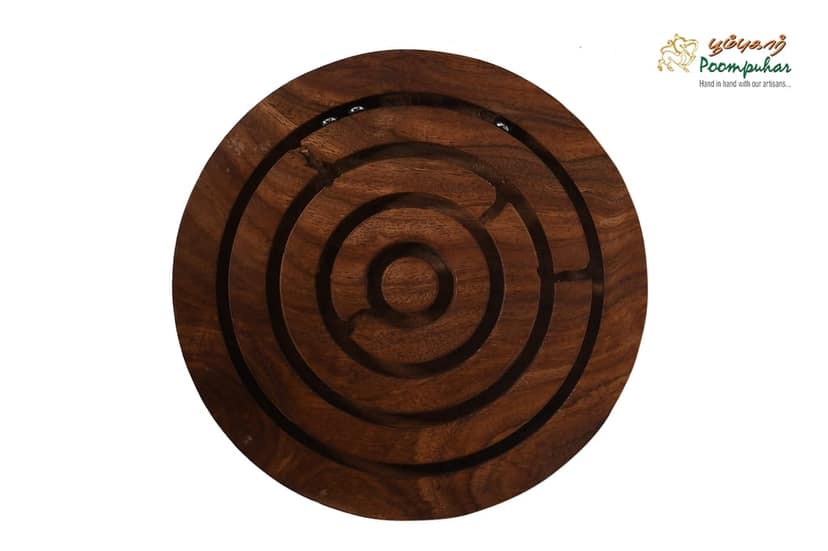 5 INCH SHEESAM WOOD GOLI GAME