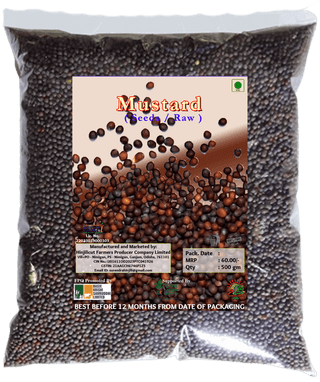 Mustard Seeds (Raw), 500 gm