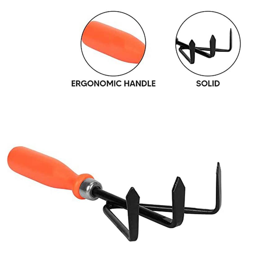 Gardening Tools Cultivator, Fork and Trowel (Set of 3) view 2