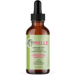 Mielle Organics Rosemary Oil for Hair Growth mint scalp strengthen hair Mielle Organics Rosemary Oil for Hair Growth mint scalp strengthen hair - Transparent / 59 ml (Pack of 1)