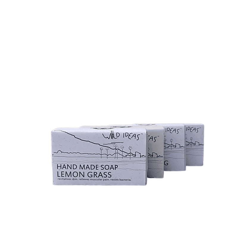Wild Ideas Lemongrass Body Soap (Set of 4) view 4
