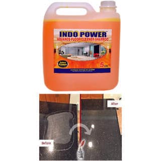 INDOPOWER ACc85-ADVANCE FLOOR CLEANER SHAMPOO (LIME) 5ltr.