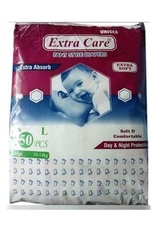 Alizee Extra Absorb Pants Style Baby Diapers (Pack 3, 50 Pcs in Each) 150 Pants