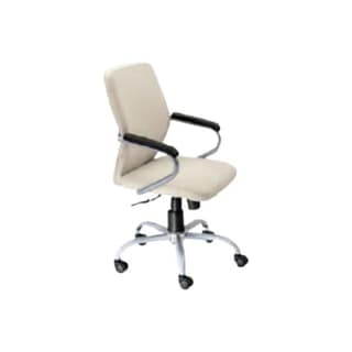 Next to Boss - Leatherette Revolving Chair With Cushioned Handle & Metal Base (CS-L14-MB)