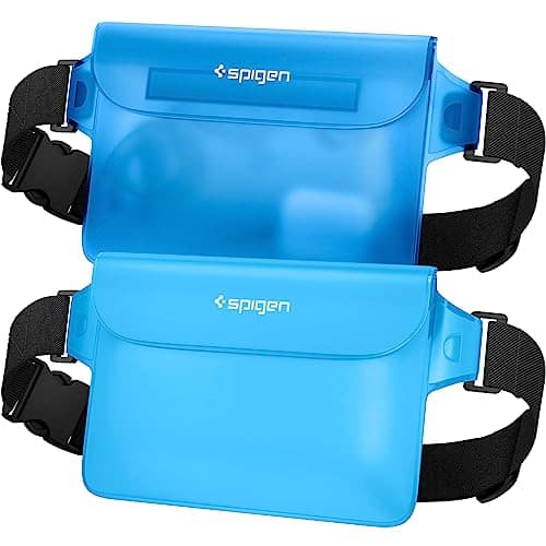Spigen Waterproof Phone Pouch with Waist Belt (2 Pack) - Sea Blue Spigen Waterproof Phone Pouch with Waist Belt (2 Pack) - Sea Blue - Sea Blue view 2