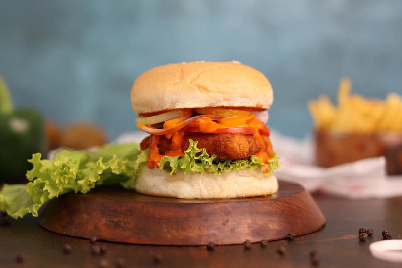 Paneer burger