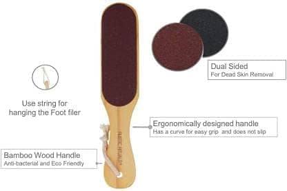 Elecsera Foot Filer (Scrubber) Dual Side Set of 1 view 2