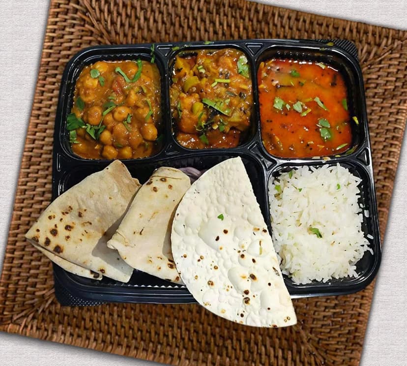 Patiala thali