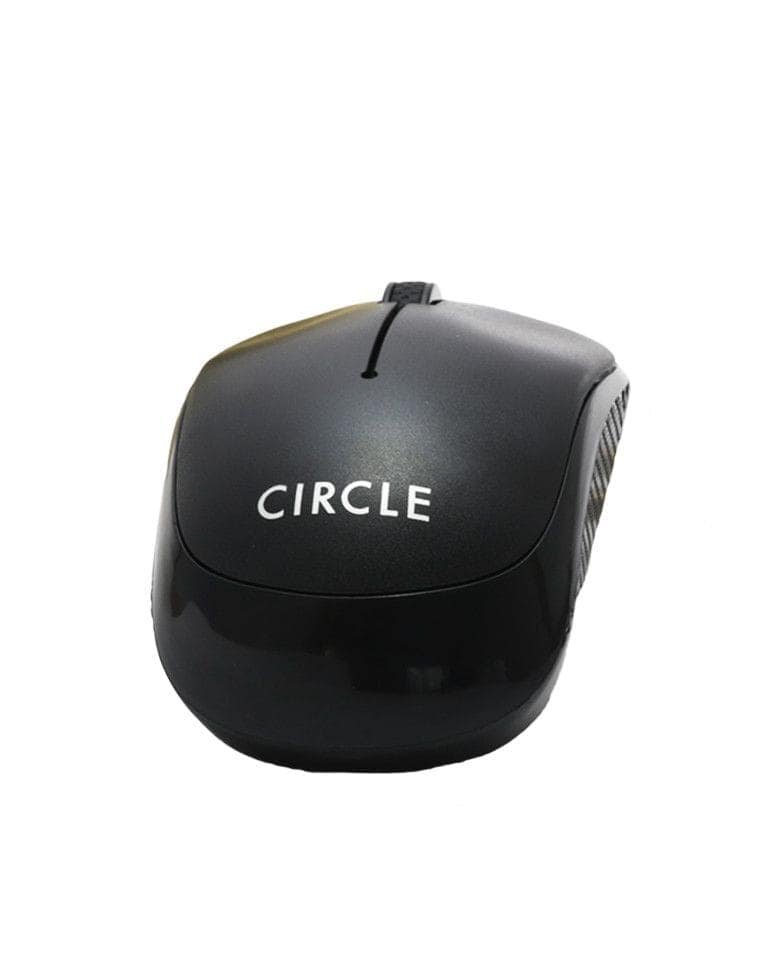 Circle Superb Wireless Mouse | Long Battery Life, 1200 DPI, Sleep Mode (Black) view 3