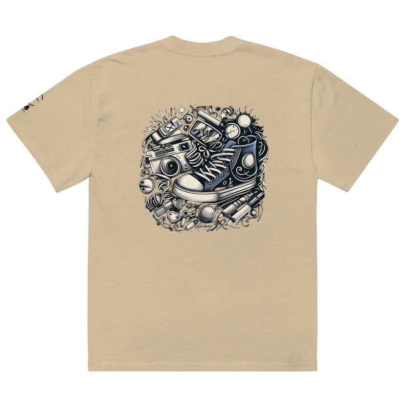 Embrace Timeless Style with the Oversized Faded T-Shirt view 3