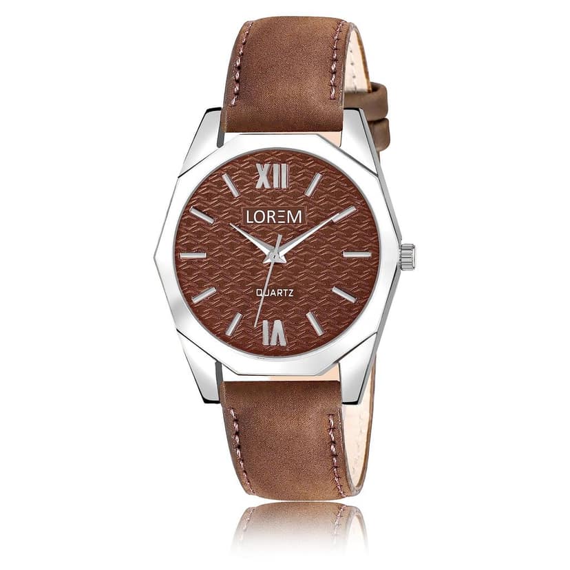 LOREM 3D Embossed Sylish Dial Analog Watch for Women-UF