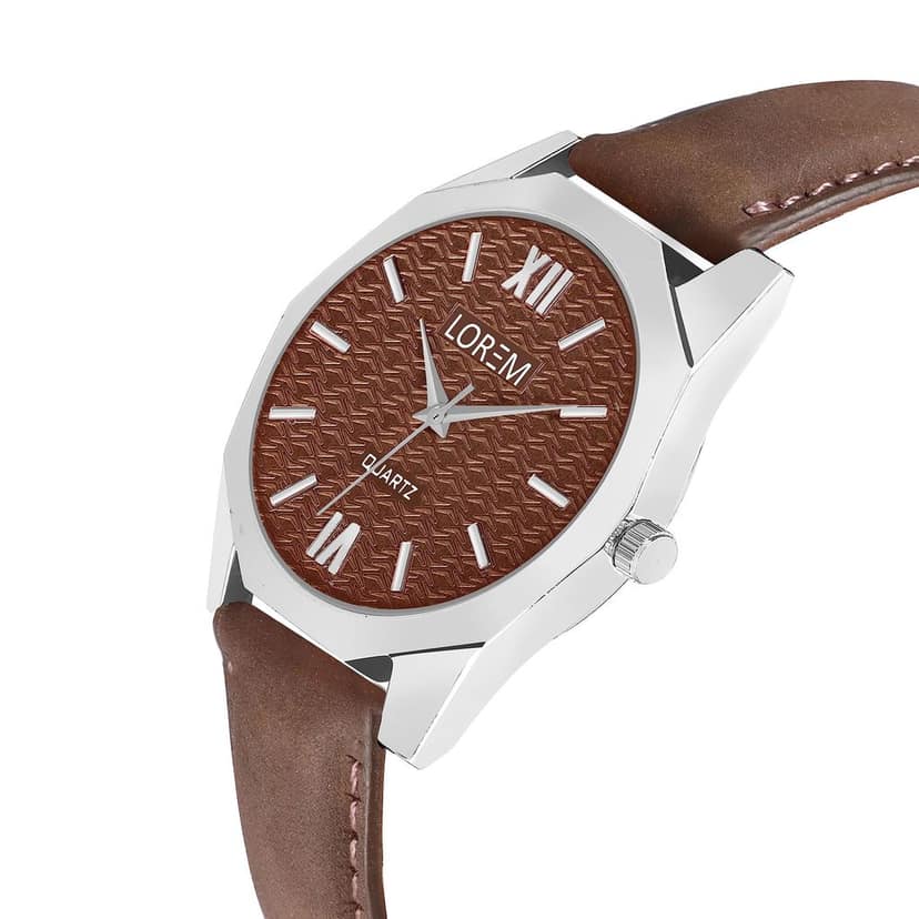 LOREM 3D Embossed Sylish Dial Analog Watch for Women-UF view 3