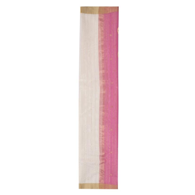 HANDLOOM CHANDERI 03 PCS TRADITIONAL SUIT (SKU - 1RC206110621 Suit 12) view 2