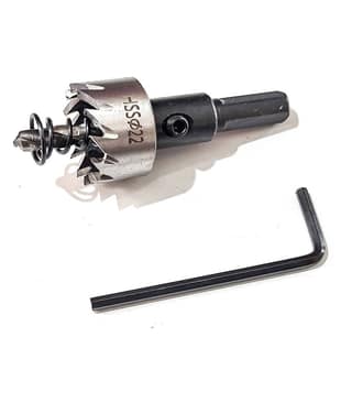 LXMI HSS 22mm Hole Saw Cutter Drill Bit - NA 0 Cutter