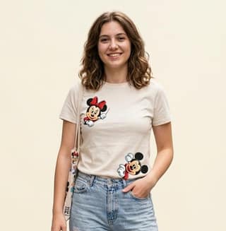 Regular Girl's T-Shirt- Mickey edition