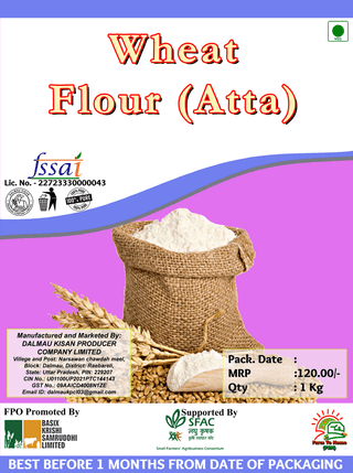 Wheat Flour (Atta) Online at Best Price in India - 1 Kg (pack of 2)