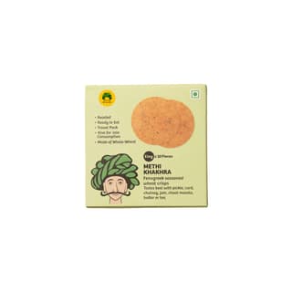 Tiny Methi Khakhra, 10 Pcs