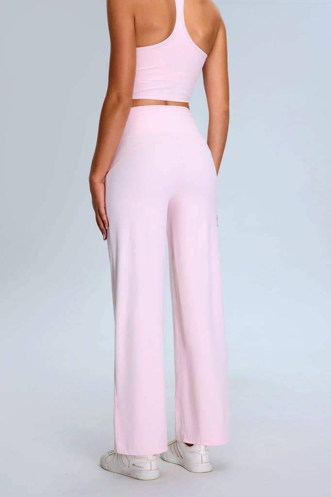 Lino Pink Light Trackies view 3