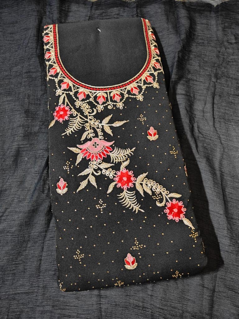 Georgette Dress Material (Unstitched Salwar Suit) view 2