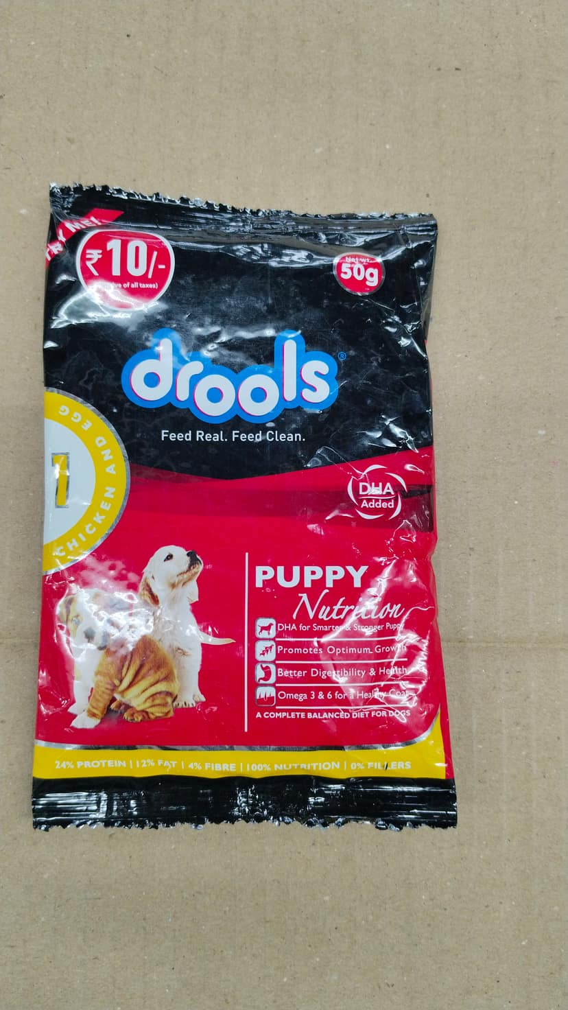 Drools puppy nutrition food