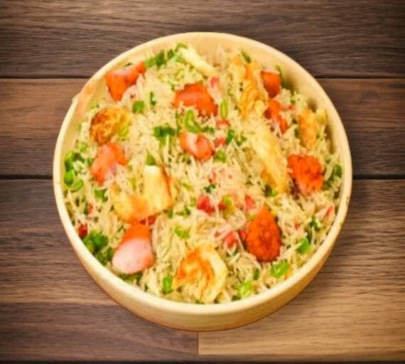 Chicken singapuri fried rice