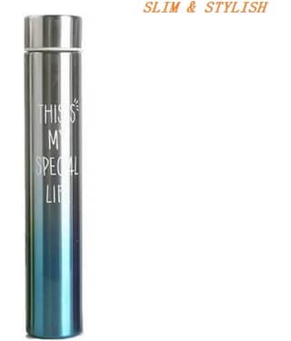webclub Slim Water Bottle Multicolour Water Bottle 310 mL ( 1 )