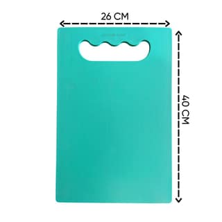 Dark Wolf Square Green Rectangle Plastic Vegetable and Fruit Cutting Board Food Grade Kitchen Board