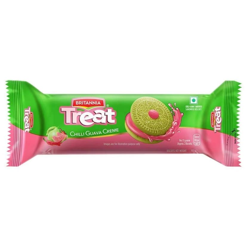 Treat Chilli Guava Cream Biscuit-103g
