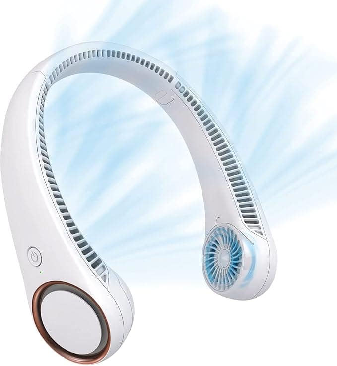 Portable Rechargeable Neck Fan