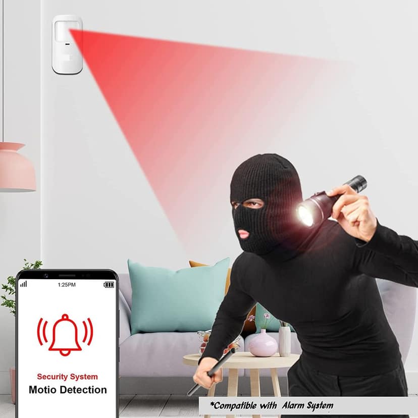 AUSHA 433MHz PIR Motion Alarm Sensor | Smart Intrusion Detection for TUYA Systems view 5