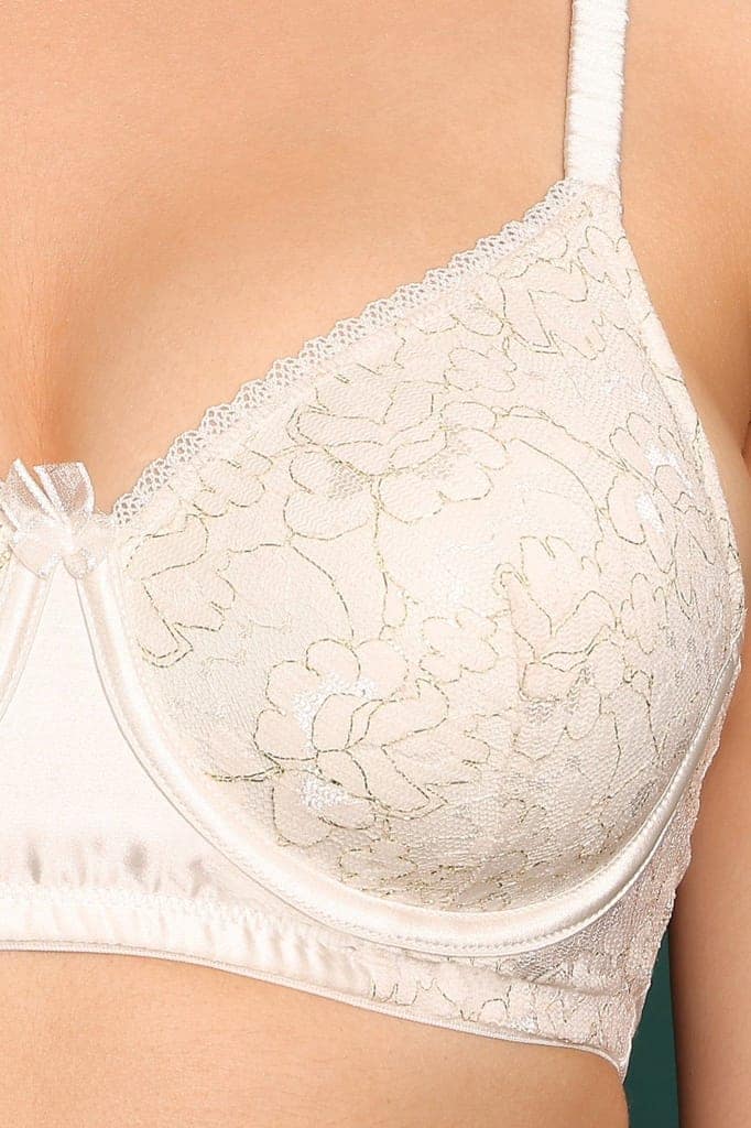 SNOWFLAKE LUMER`E SILK PADDED BRA view 6