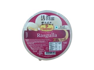 Haldiram's Rasgulla Cup Packed Sweets - 120 Gm
