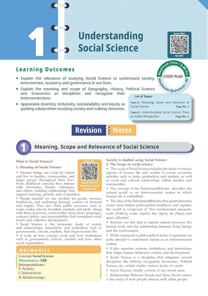 Oswaal CBSE Social Science Question Bank Chapter-wise & Topic-wise Class 9 | Based on new NCERT Textbook Understanding Society India and Beyond |Includes Competency-Based Question, Self-Assessment view 4