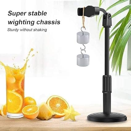 Broadcast Mobile Phone Stand Multi-Angle Adjustable Desk Mount Holder 360 Rotate for Online Classes Live Streaming view 5