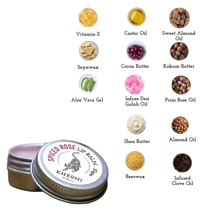Spiced Rose Lip Balm view 3