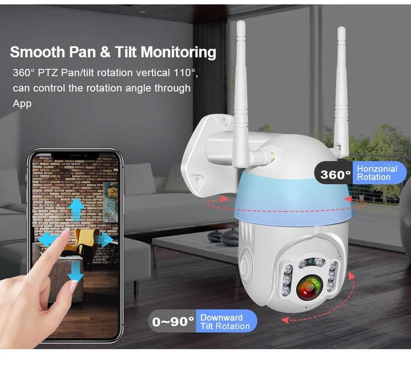AUSHA Mini USB Security Camera | Full HD 1080P, Motion Detection & IR Night Vision view 9