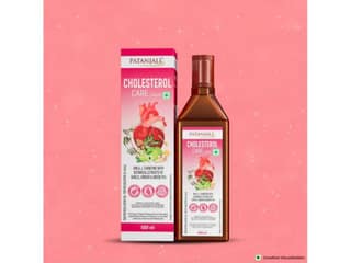 Patanjali Plant Based Cholesterol Care Liquid Bottle 500 ml