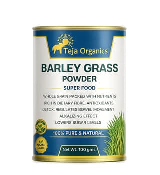 Barley Grass Powder | 100% Natural Superfood | Rich in Chlorophyll, Vitamins & Minerals | Supports Daily Nutrition & Wellness