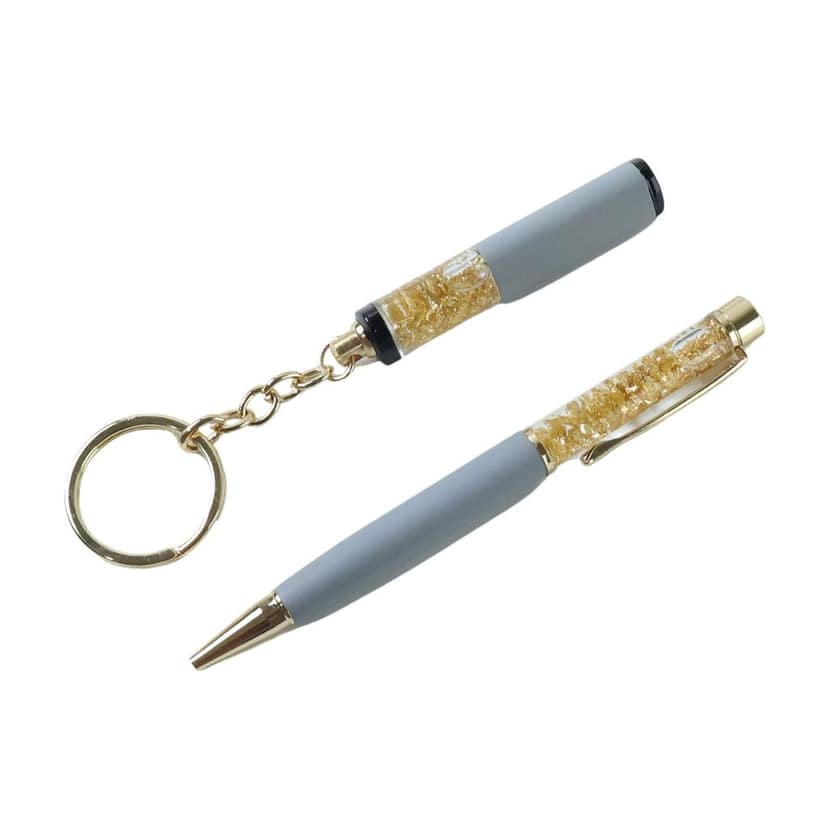 Premium 2 In 1 Keychain and Pen – Stylish Office Gift Set view 3