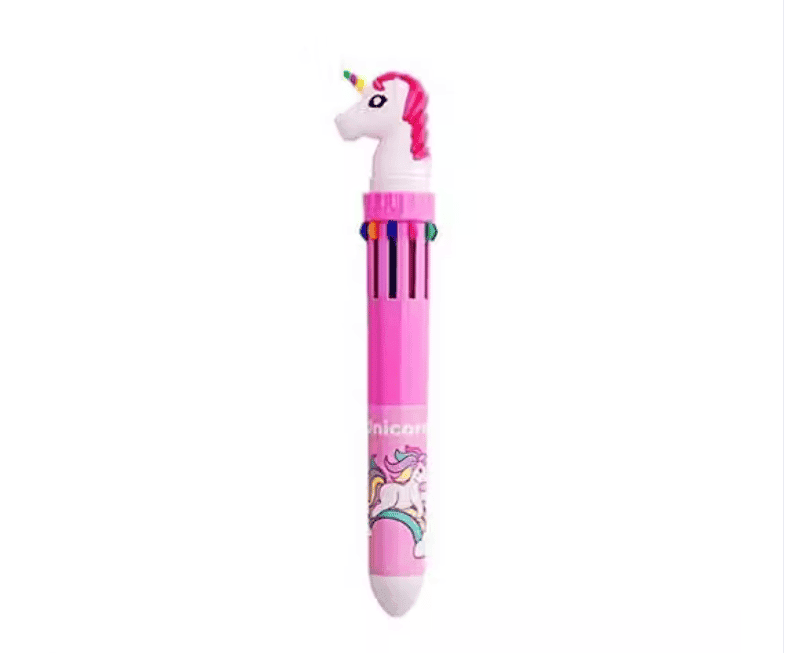 Unicorn Fur Diary for Girls with Furry Pencil Box, Unicorn Pen, Bullet Pencil & Eraser – Pack of 9 view 2
