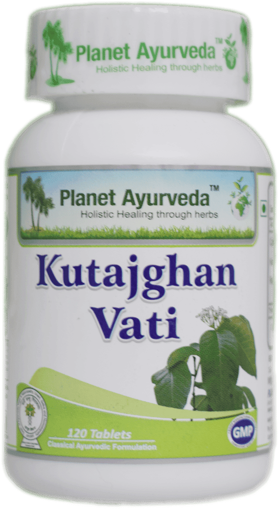 Planet Ayurveda Kutajghan Vati - 120 Tablets
