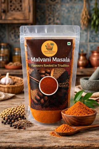 Authentic Malvani Masala Blend with Traditional Spices for Rich and Flavourful Cooking 250 g