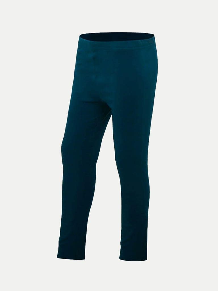 Girls Solid Teal Leggings view 2
