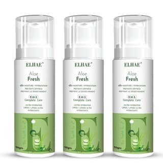 ELAHE Soothing Hydration Lotion Pack of 3, Body and Hand Moisturizer for Sensitive Skin, 50ml Each