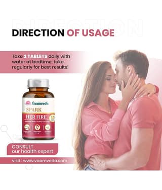 Spark Her Fire Libido Booster For Women, Improves Mood and Ignites Passion