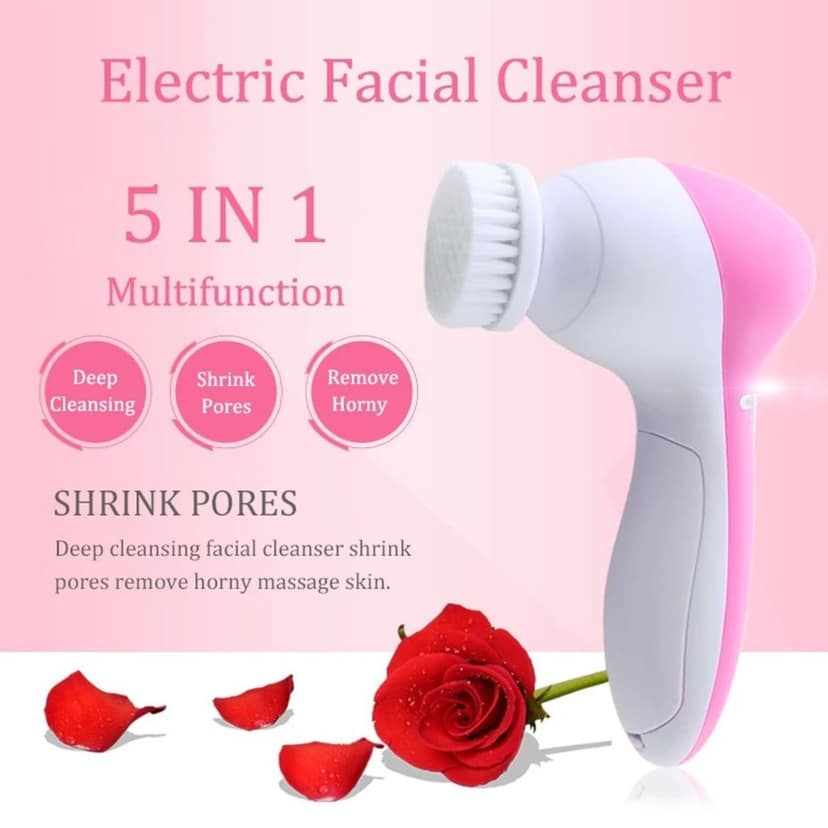 Trendzie Care Face Cleansing Silicone Facial Brush For Deep Cleaning Pore I Scrubber I Gentle Exfoliation I Face Massager view 5