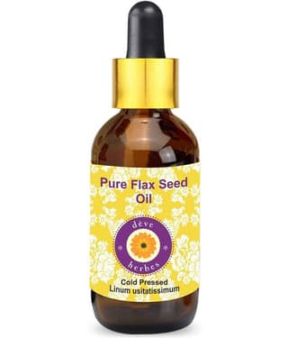Deve Herbes Pure Flax Seed Carrier Oil 50 ml