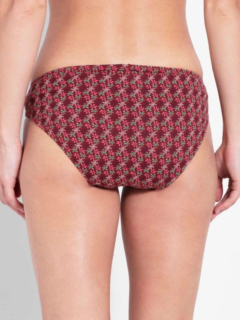 Jockey 1410 Bikini Printed Panties Pack of 3 view 3