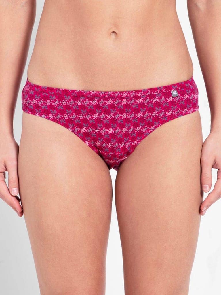 Jockey 1410 Bikini Printed Panties Pack of 3 view 8